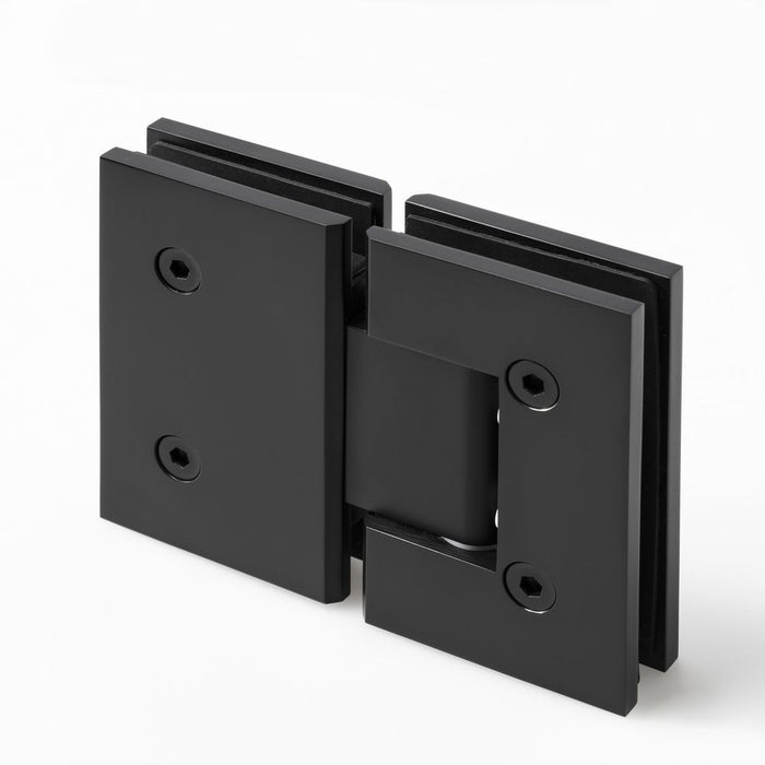 FORGE SHOWER HINGE GLASS TO GLASS 180 Degrees 10mm glass - Image 2