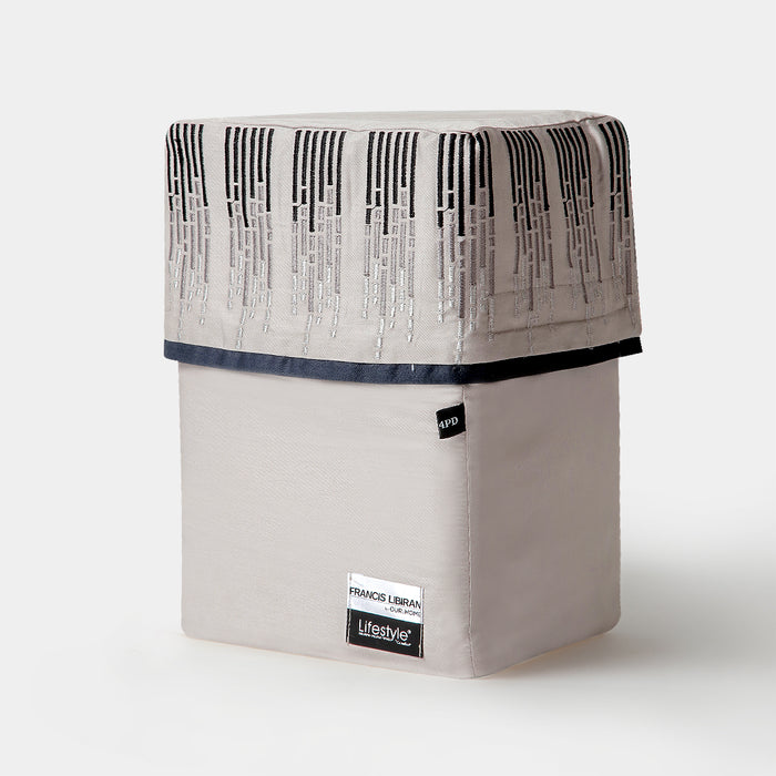 Francis Libiran Couture Linear Sheet Set