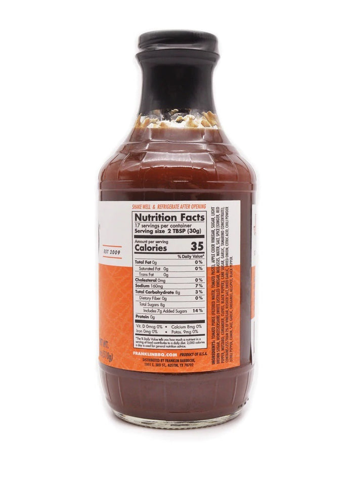 Franklin Original Texas BBQ Sauce