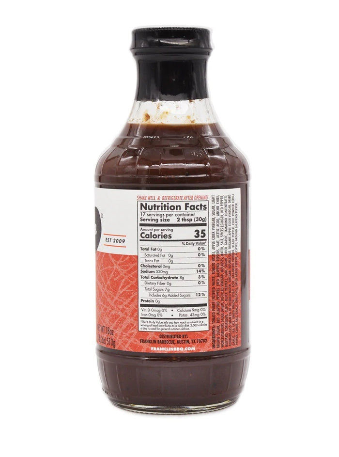 Franklin Spicy BBQ Sauce