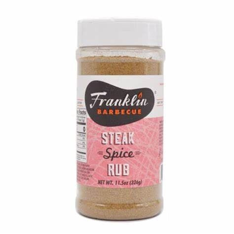 Franklin Steak Spice Rub - 11.5oz (326g) - CLEARANCE