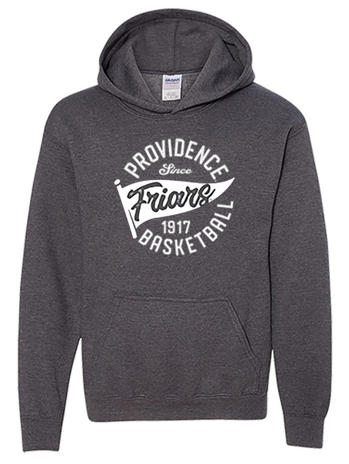 Friars Youth Tri-Blend Charcoal Hoodie