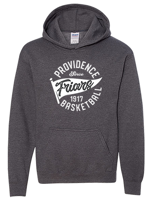 Friars Youth Tri-Blend Charcoal Hoodie