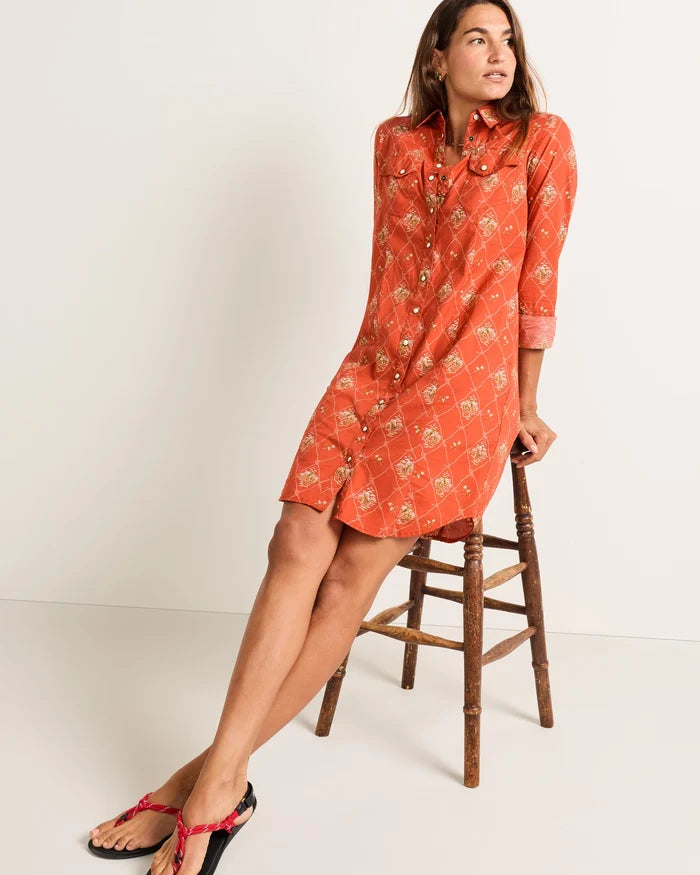 Gambler Shirt Dress by Pendleton
