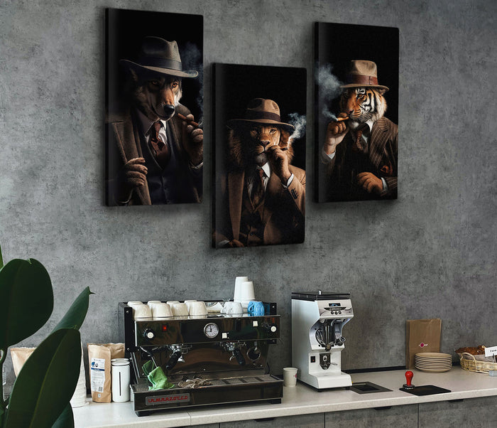 Gangster Animals Wall Art