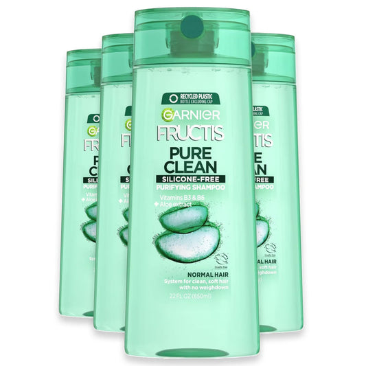 Garnier Fructis Aloe Clean Shampoo - 22oz - 4 Pack