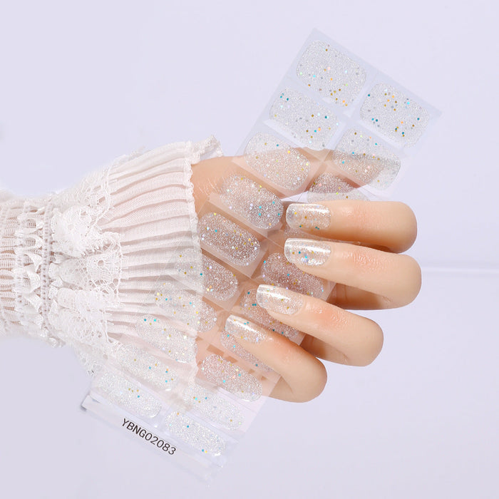 Paillettes argentées