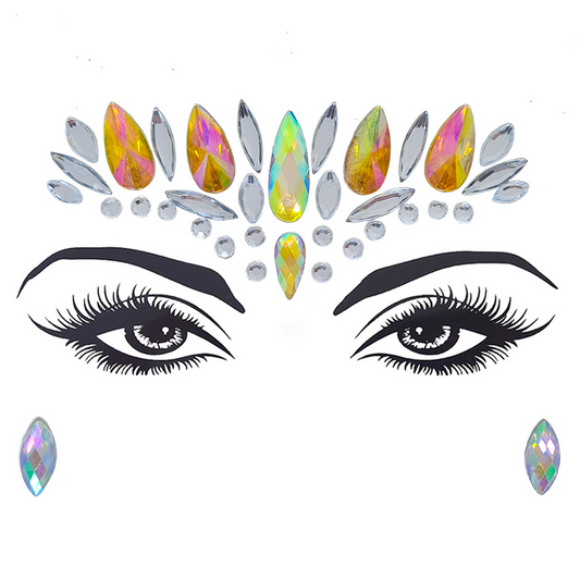 Gilded Empress Face Gems