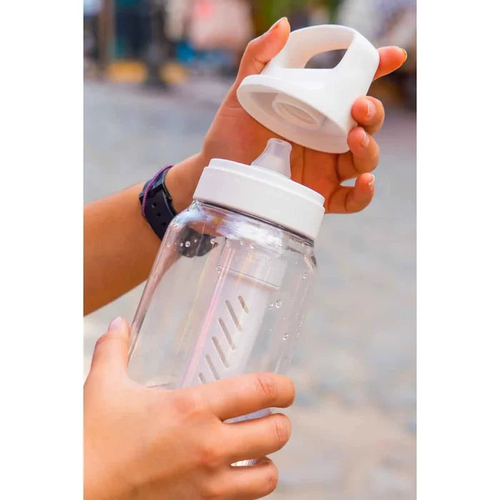 בקבוק LifeStraw Go: פילטר ממברנה, מסנן מיקרופלסטיק
