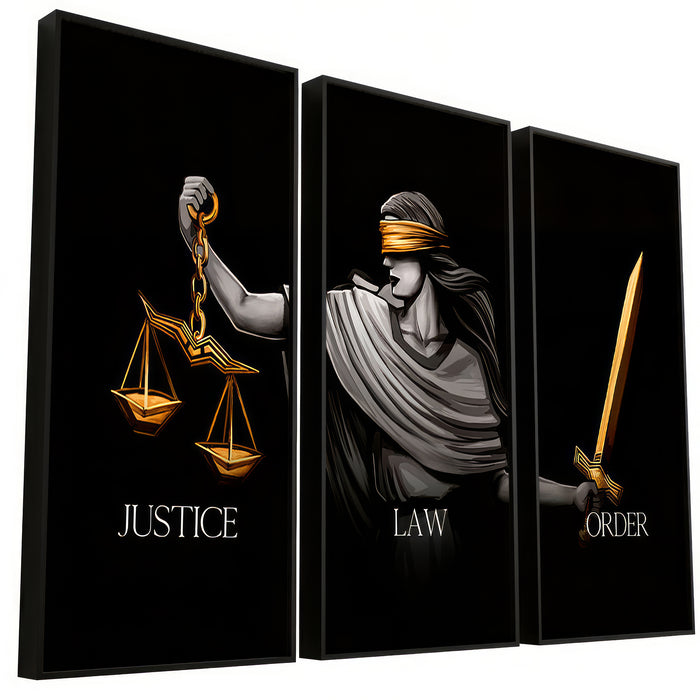 God of Justice , Lawyer Wall Art, Motiational Decor