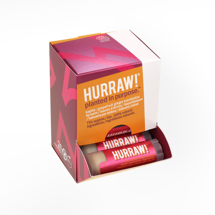 Grapefruit Ginger Eucalyptus Kapha Lip Balm