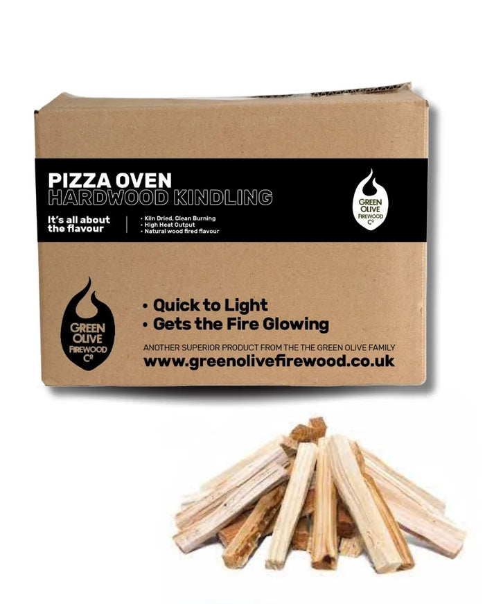 Green Olive Pizza Oven Hardwood Kindling Box - 2kg