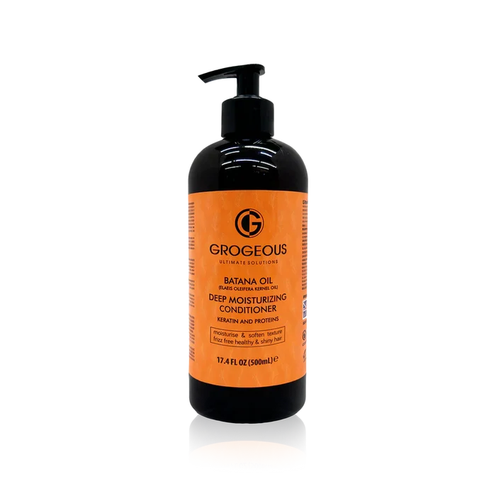 Grogeous Batana Oil Deep Moisturizing Conditioner - Keratin & Protein Care (500ml)