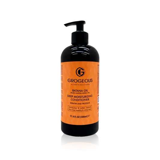 Grogeous Batana Oil Deep Moisturizing Conditioner - Keratin & Protein Care (500ml)