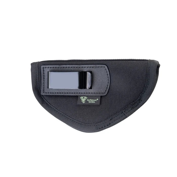 חזית נרתיק האקדח הפנימי GS Slim 77401, מציגה את תפס הפלדה
