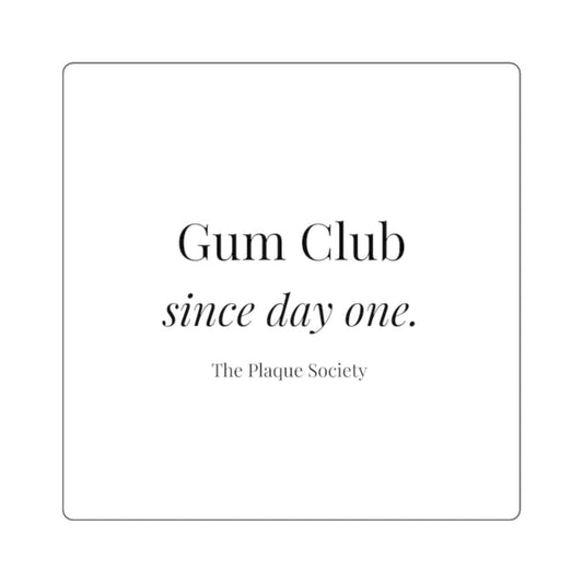 GUM CLUB — SIGNATURE STICKER