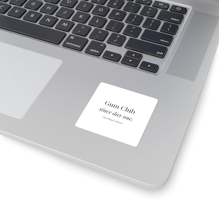GUM CLUB — SIGNATURE STICKER