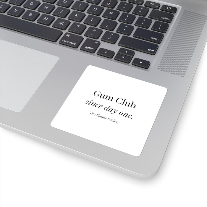 GUM CLUB — SIGNATURE STICKER