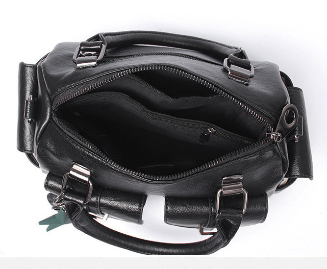 H2033 - Simple Fashion Satchel Handbag