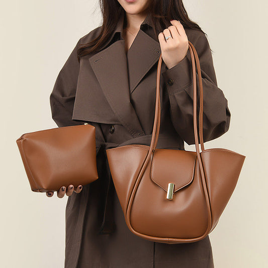 H2078 - Korean Bucket Elegant Bag set
