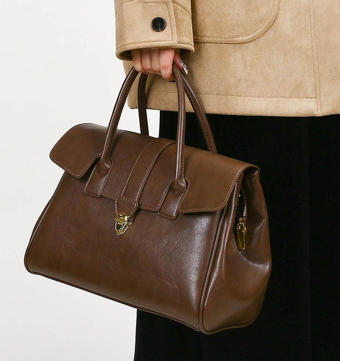 H2082 - Retro Fashion tote Handbag