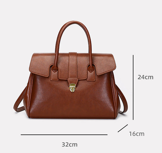 H2082 - Retro Fashion tote Handbag