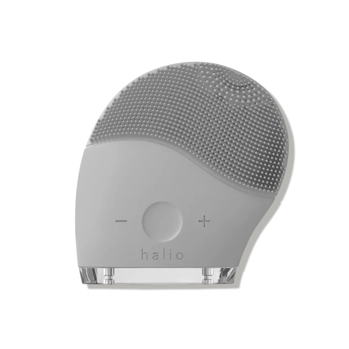 Halio Facial Cleansing And Massaging Device Grey