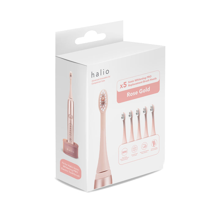 Set 5 Replacement heads - Rose Gold