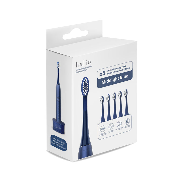 Set 5 Replacement heads - Midnight Blue