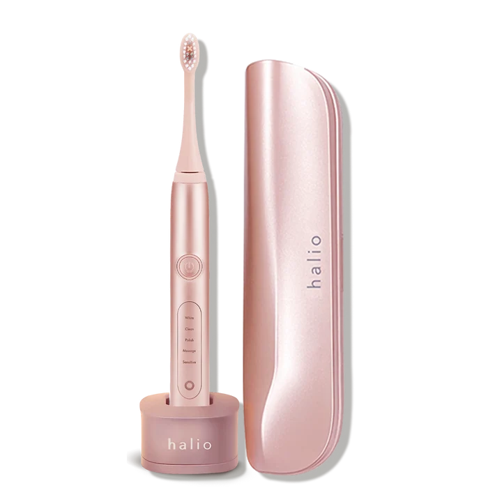 Halio Sonic Whitening Electric Toothbrush Rose Gold