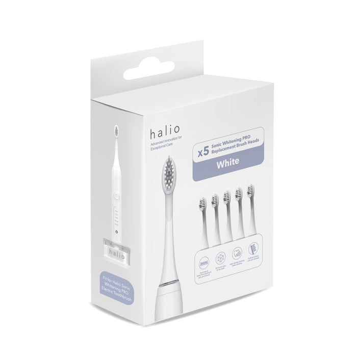Set 5 Replacement heads - White