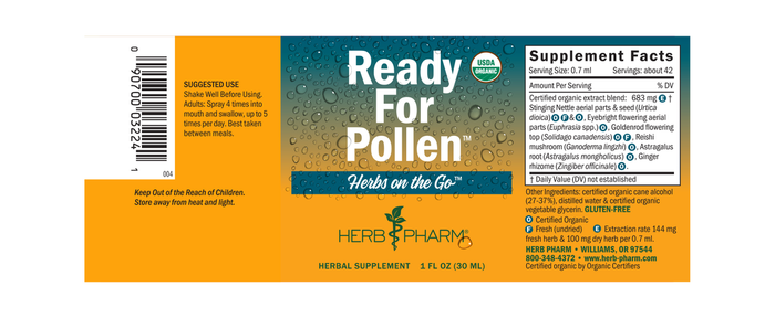 Herb Pharm® Herbs on the Go: Ready For Pollen™ - 1 oz