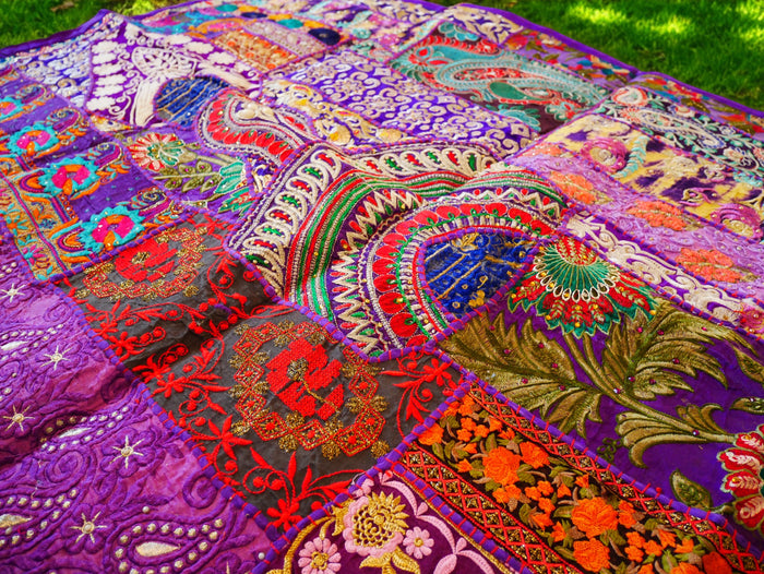 Hippie wall tapestry - Indian wall hanging - bohemian hippie wall decor