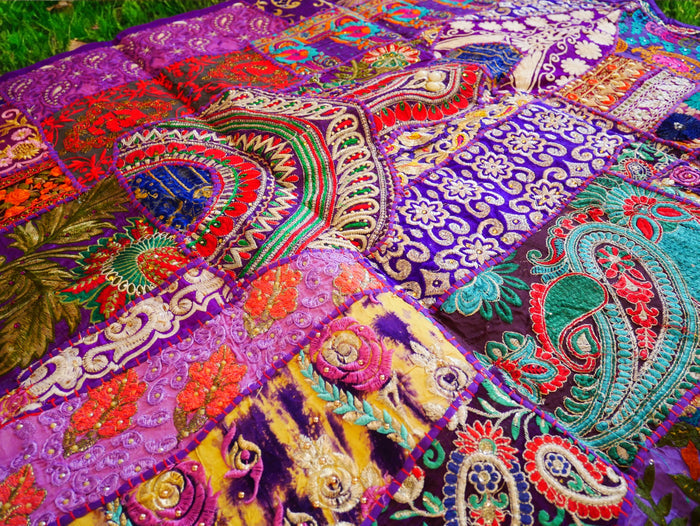 Hippie wall tapestry - Indian wall hanging - bohemian hippie wall decor