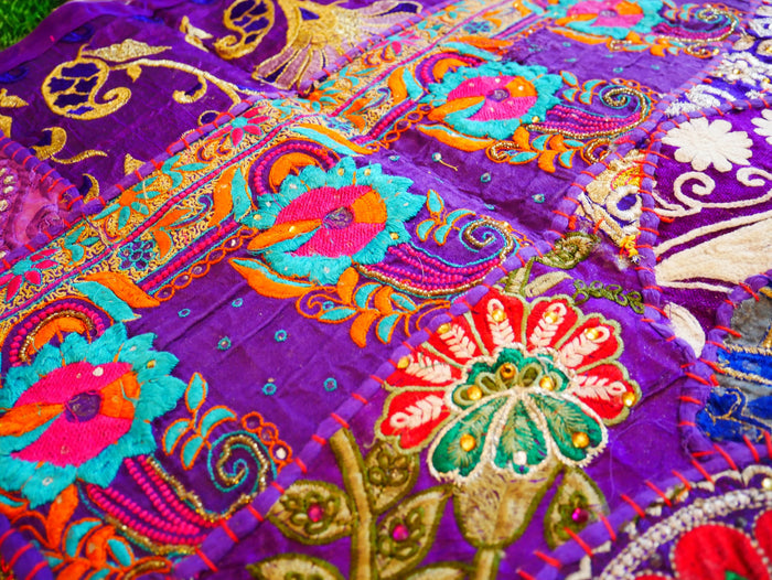 Hippie wall tapestry - Indian wall hanging - bohemian hippie wall decor