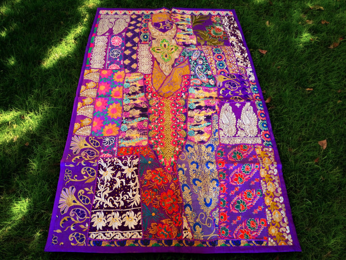 Hippie wall tapestry - Indian wall hanging - bohemian hippie wall decor