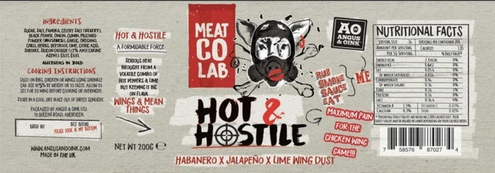 Hot & Hostile Seasoning  200g