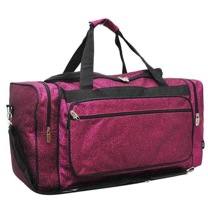 Glitter duffle bag for women, cheer duffle for girls personalized, dance bag essentials, dance personalized items, cheer competition bag, cheer gifts for girls, monogram duffle, hot pink cute duffle, duffle for the gym, duffle bag for the gym, personalized duffle bag for girls.