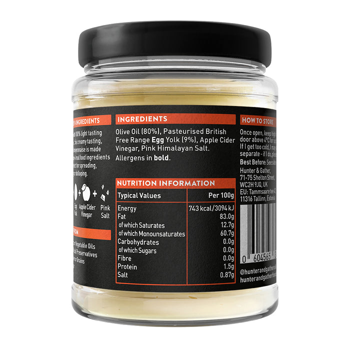 Hunter & Gather Classic Olive Oil Mayonnaise