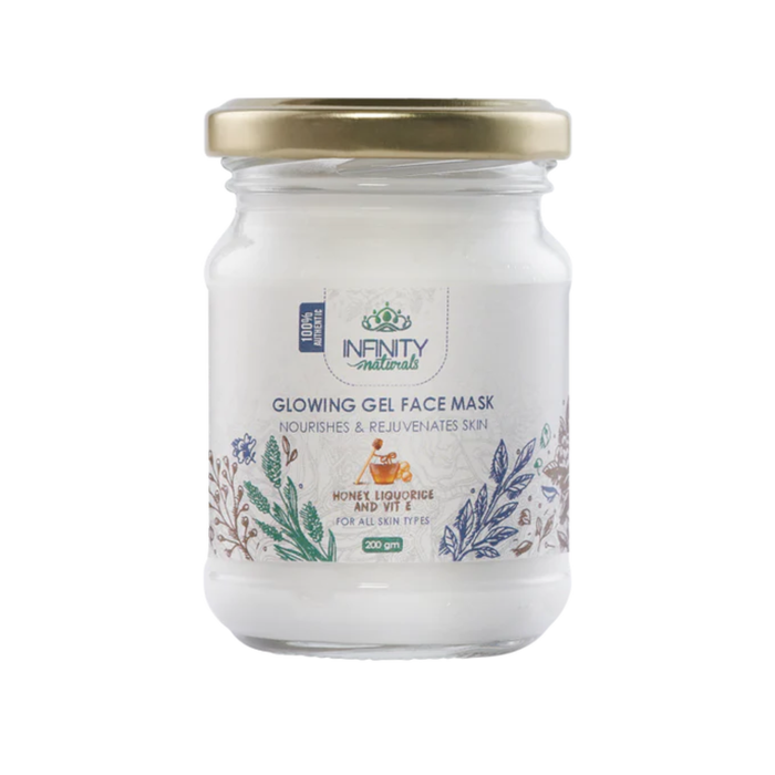 Infinity Glowing Facial Mask Honey and Liquorice