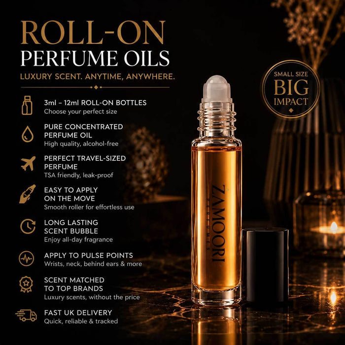 Inspired by Tom Ford Noir de Noir Perfume Oil – roll-on information