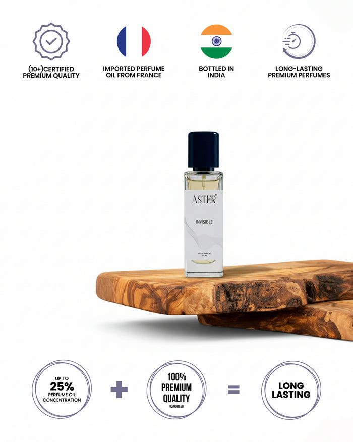 Invisible EDP for Men 20ml bottle