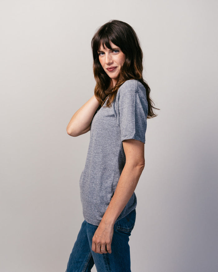 Vintage Grey Unisex T-Shirt Side