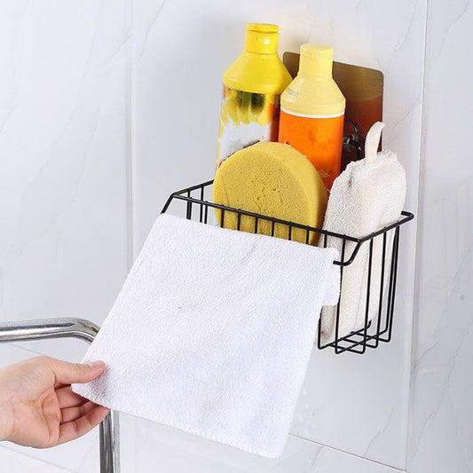 Iron Sponge Holder Rack Wall Mounted