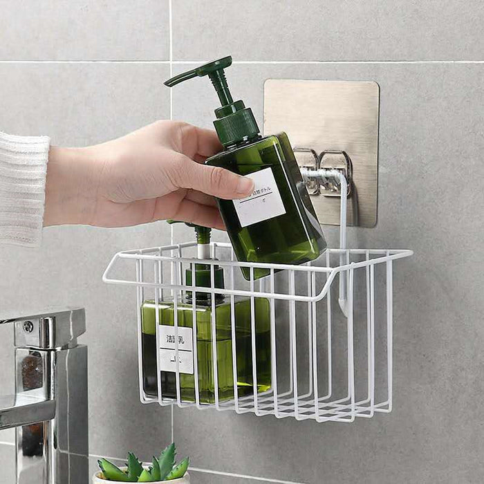 Iron Sponge Holder Rack Wall Mounted