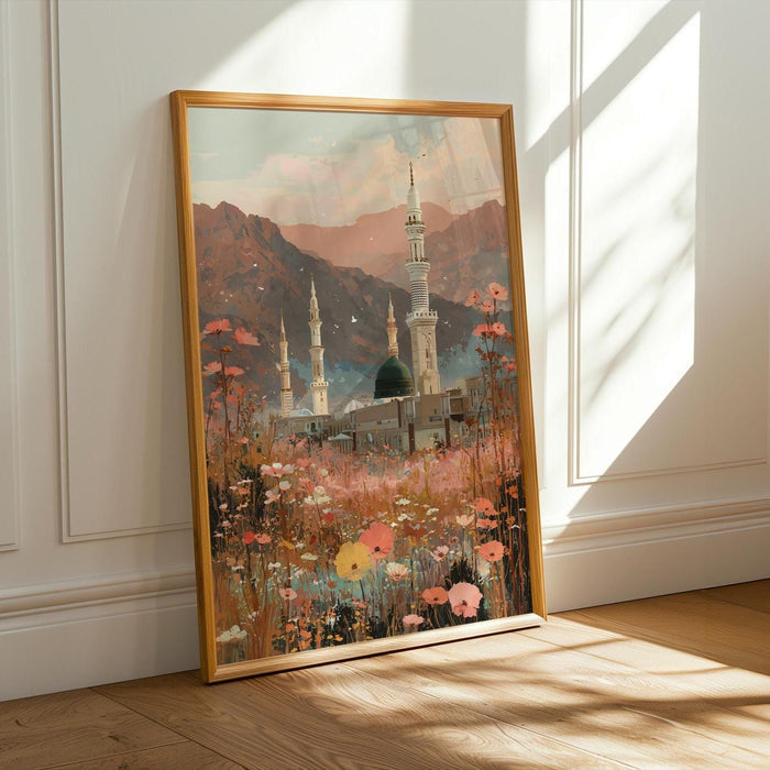 Islamic wall art set on premium archival paper