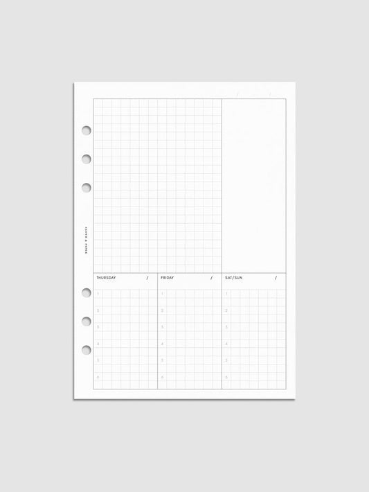 Ivy Lee Method Inserts shown in size A5.