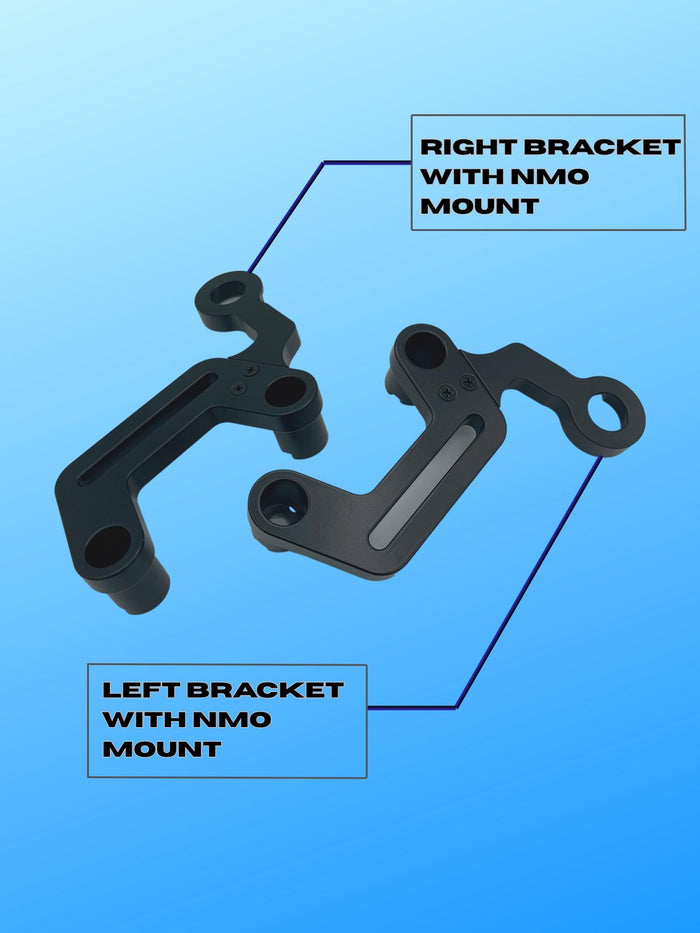 Jeep JL and JT Cowl Light Bracket Pair