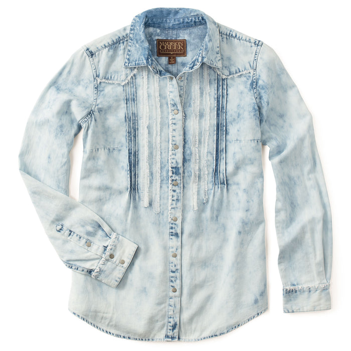 Jessie Shirt in Chambray by Madison Creek Outfitters