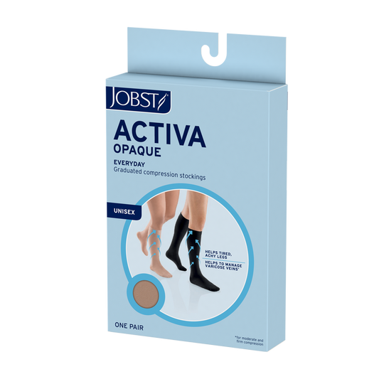 JOBST® Activa Opaque Thigh High 15-20mmHg